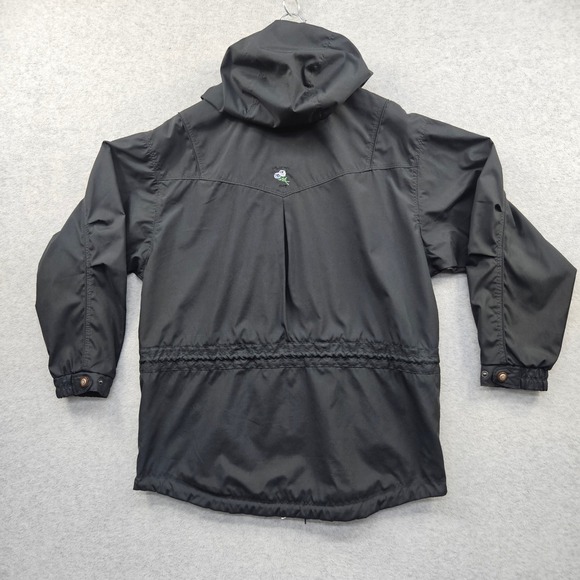 OBERMEYER Alpine Austin Womens Black Hooded Full Zip Jacket Coat Size 14 - Picture 2 of 16